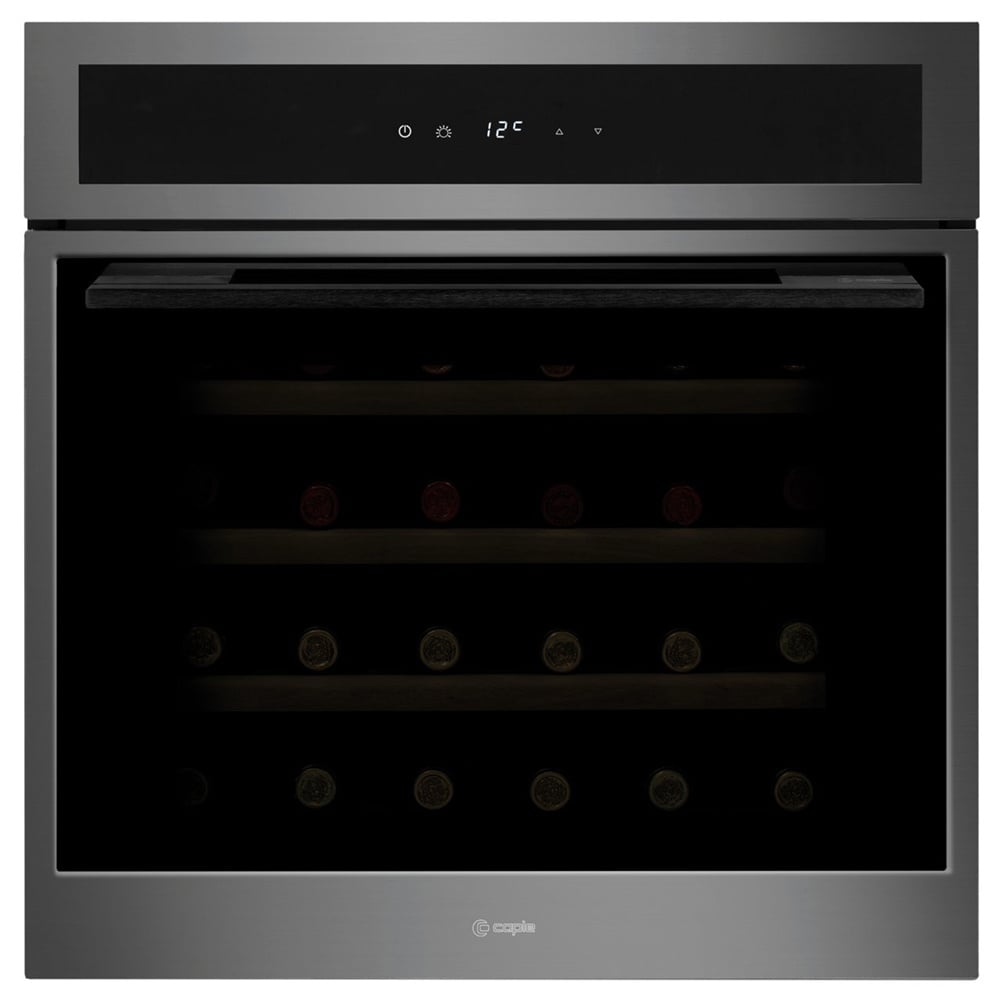 Caple Sense Gunmetal In-Column Wine Cabinet WC6100GM