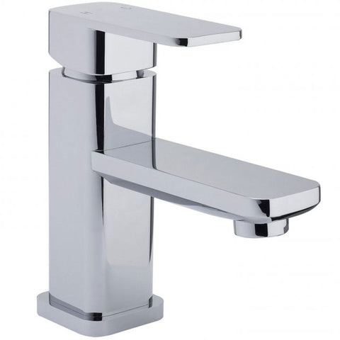 RAK Resort Chrome Square Single Lever Mini Mono Basin Mixer Tap - RAK71011-2