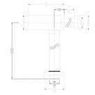 rak-chrome-square-faucet-bottle-trap-with-320mm-tube---raksbtp001-