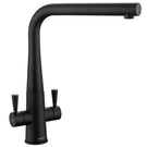 rangemaster-conical-black-twin-lever-kitchen-sink-mixer-tap-tco1mb-
