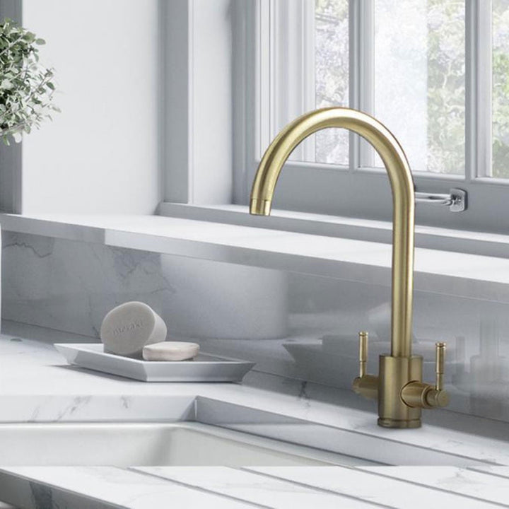 rangemaster-aquatrend-brushed-brass-dual-lever-kitchen-sink-mixer-tap-tre1bb-