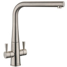 rangemaster-conical-brushed-twin-lever-kitchen-sink-mixer-tap-tco1bf-