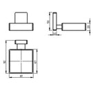 rak-resort-glass-tumbler--chrome-holder-with-back-plate---rakc17158-