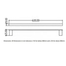rak-moon-black-single-towel-bar-600mm---rakmoo9910b-