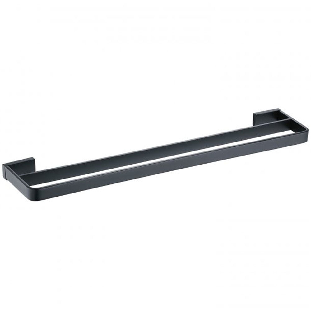 RAK Moon Black Double Towel Bar 600mm - RAKMOO9912B