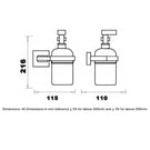 rak-cubis-black-soap-dispenser---rakcub9907b-