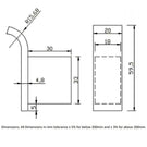 rak-moon-black-robe-hook---rakmoo9909b-