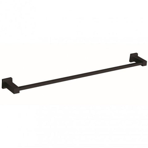 RAK Cubis Black Towel Rail 600mm - RAKCUB9910B