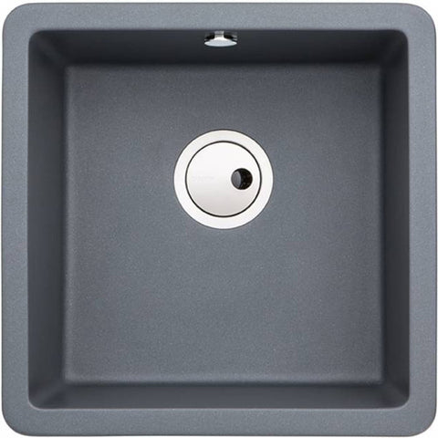 Abode Matrix SQ GR15 1.0 Bowl Granite Undermount Kitchen Sink