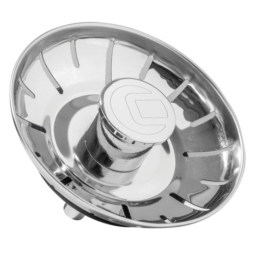 Caple Stainless Steel Branded 90Mm Basket Strainer Waste