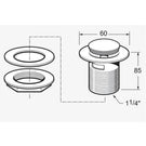 methven-krome-matte-black-125-slotted-press-top-basin-waste-ptw300mb-