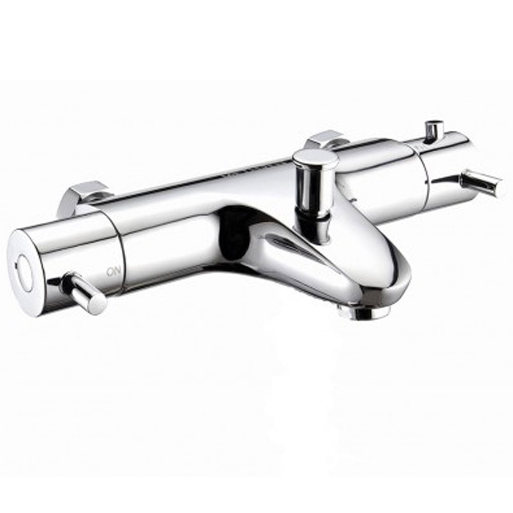 Methven Chrome Thermostatic Wall Mounted Bath Shower Mixer Tap TLVBSMWMBO