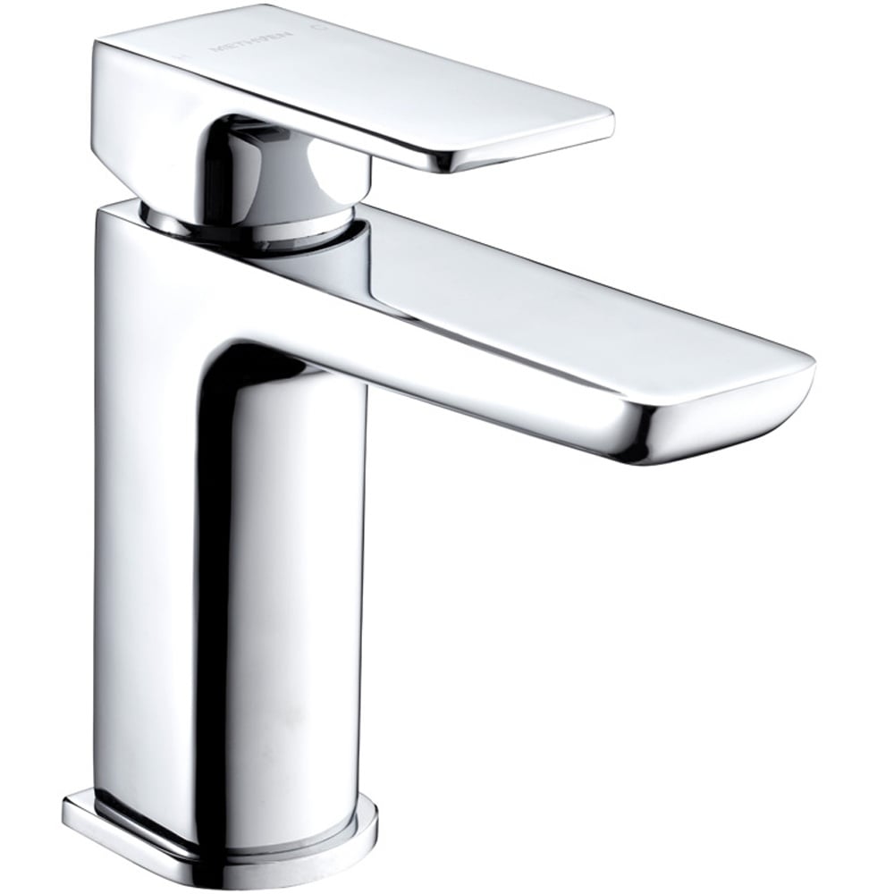 Methven Wai Chrome Bath Filler & Basin Mixer Taps Pack Set WAIWMBFCP+WAIBMCPUK