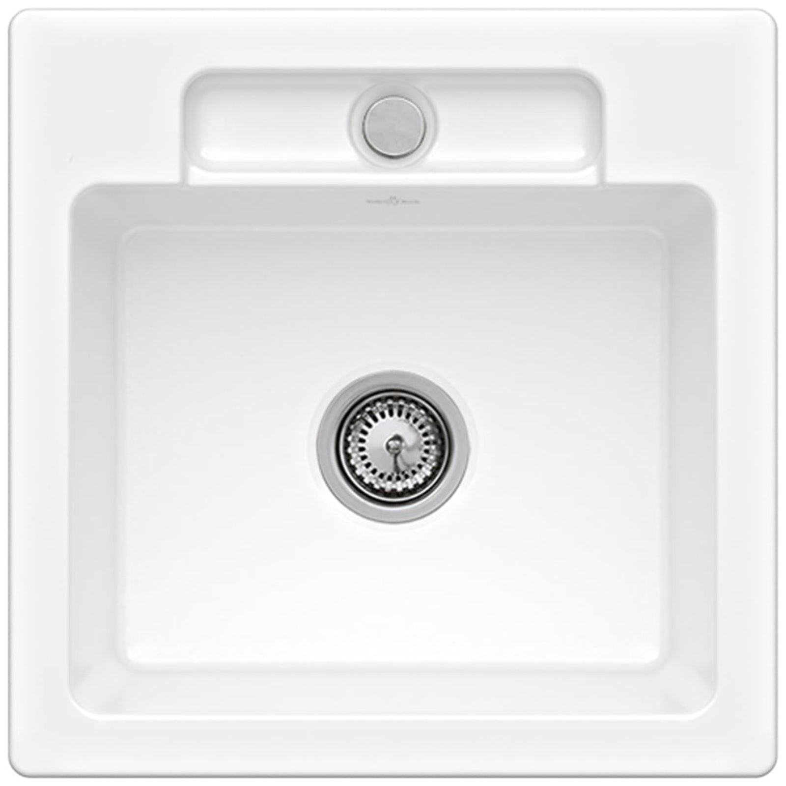 Villeroy & Boch Siluet 50 S 1.0 Bowl Ceramic Kitchen Sink - NO WASTE