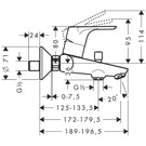 hansgrohe-focus-chrome-single-lever-manual-bath-mixer-tap-with-2-flow-rates-