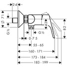hansgrohe-focus-chrome-single-lever-manual-bath-shower-mixer-with-2-flow-rates-