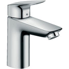 hansgrohe-logis-chrome-single-lever-basin-mixer-tap-100-with-push-open-waste-