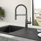 villeroy--boch-steel-expert-compact-anthracite-stainless-steel-pullout-sink-tap-
