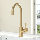 villeroy--boch-umbrella-brushed-gold-stainless-steel-kitchen-sink-mixer-tap-