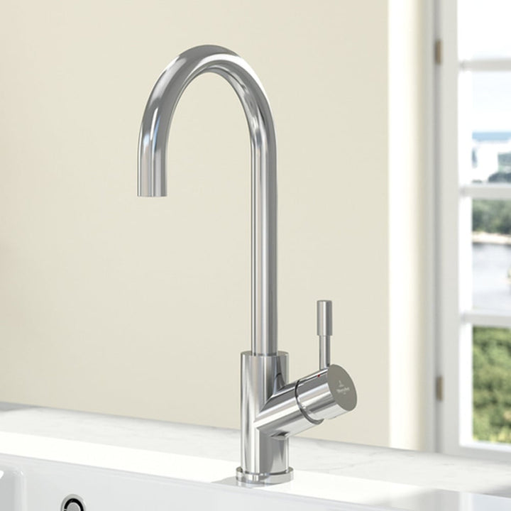 villeroy--boch-umbrella-chrome-stainless-steel-kitchen-sink-mixer-tap-