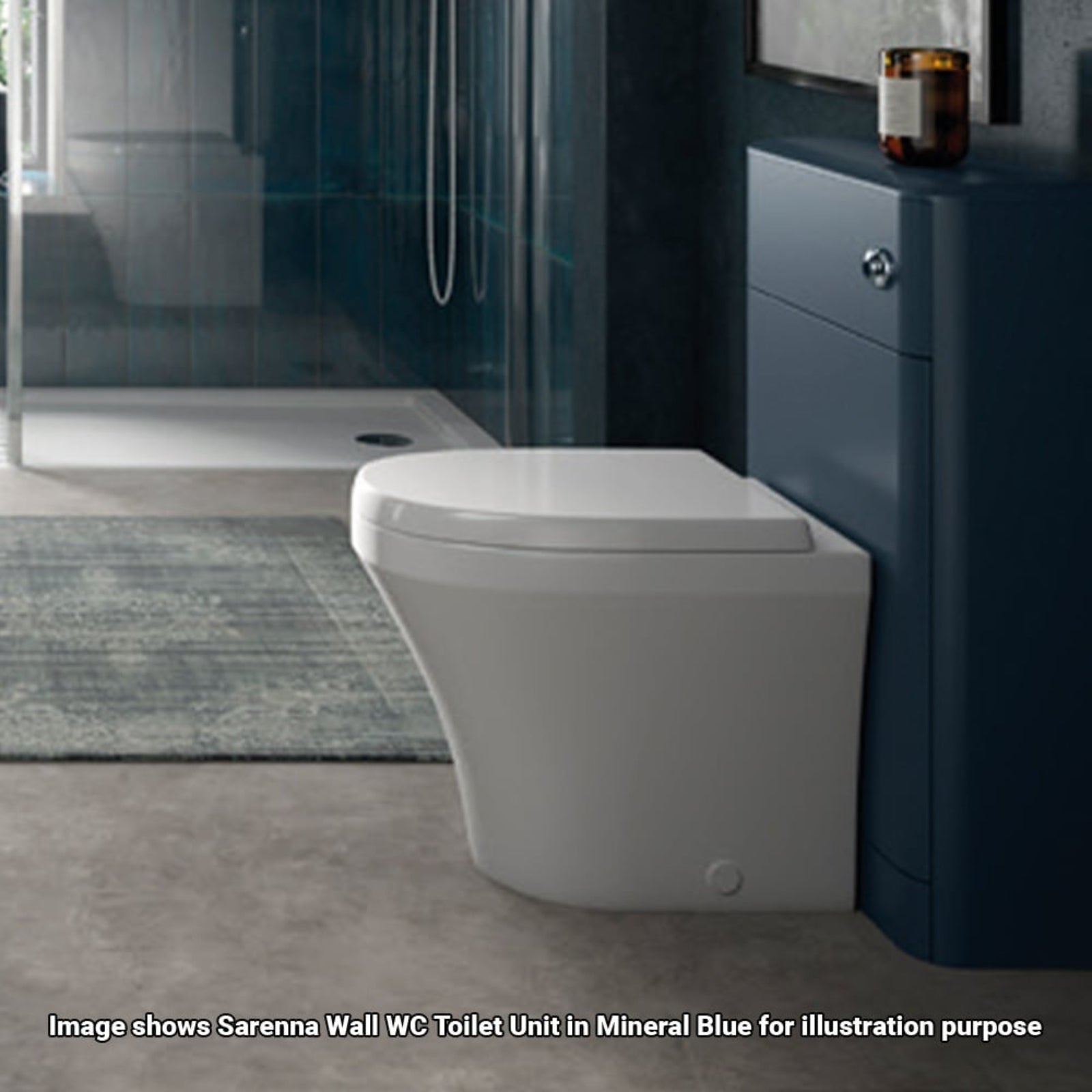 Hudson Reed Sarenna 550mm Back to Wall WC Toilet Unit