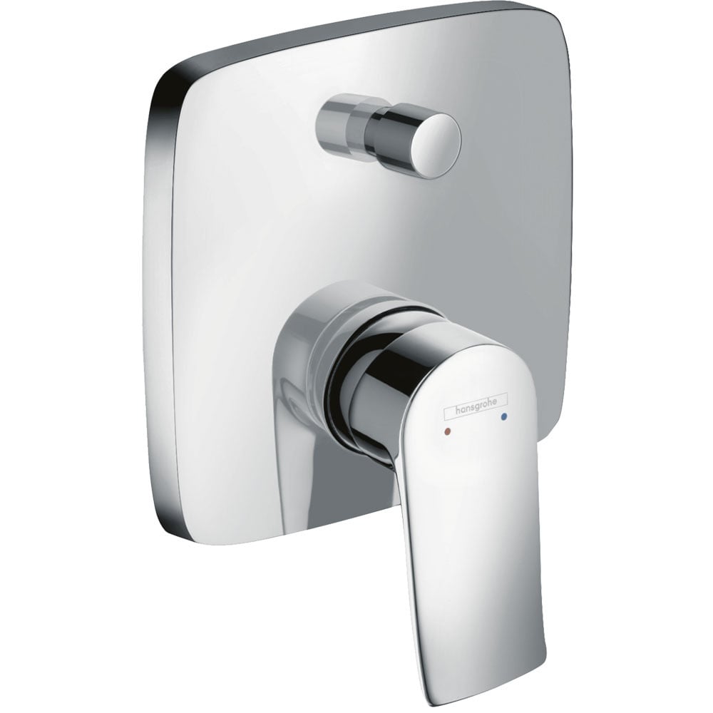 Hansgrohe Metris Chrome Single Lever Concealed Manual Bath Mixer Valve