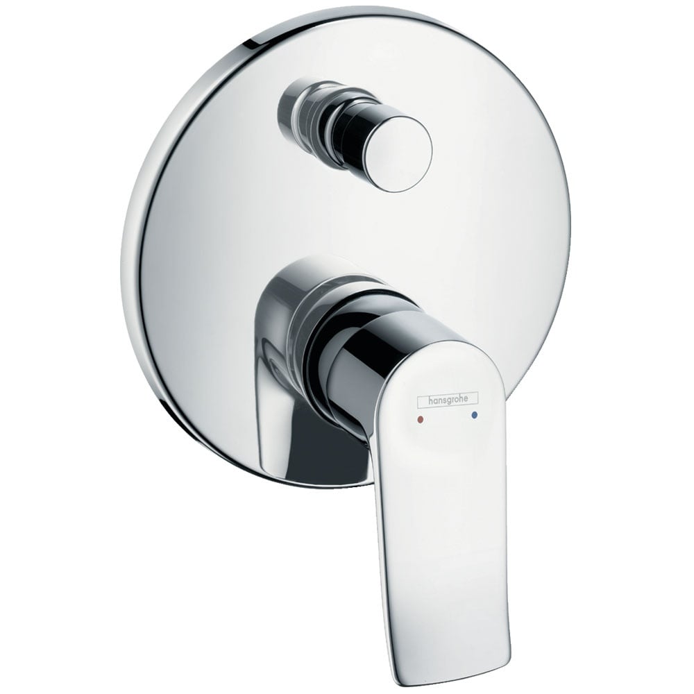 Hansgrohe Metris Chrome Single Lever Concealed Manual Bath Mixer Valve