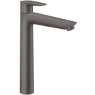hansgrohe-talis-e-brushed-black-chrome-basin-mixer-tap-240-without-waste-