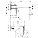 hansgrohe-metropol-matt-white-lever-handle-basin-mixer-tap-with-225mm-spout-