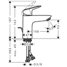 hansgrohe-logis-chrome-single-lever-coolstart-basin-mixer-tap-100-with-pop-up-waste-