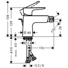 hansgrohe-talis-e-matt-white-single-lever-bidet-mixer-tap-with-pop-up-waste-