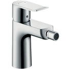 hansgrohe-metris-chrome-single-lever-bidet-mixer-tap-with-pop-up-waste-