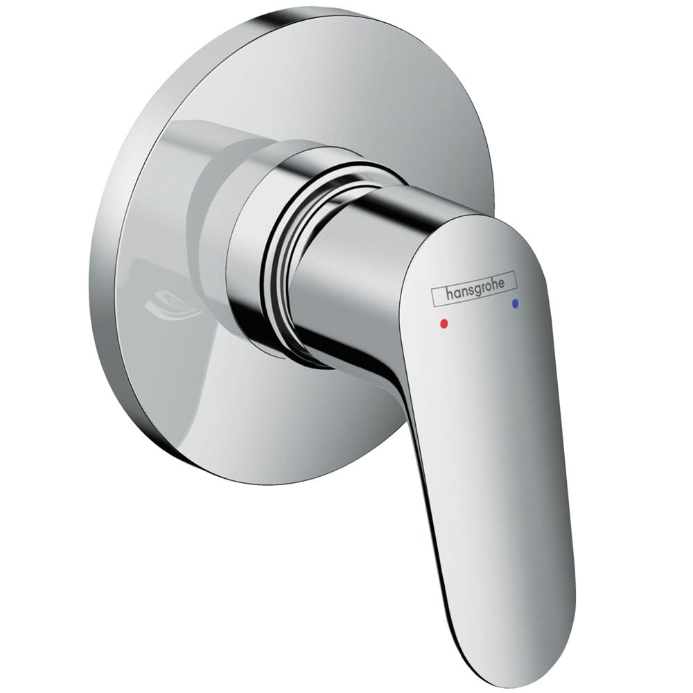 Hansgrohe Focus Chrome Concealed Single Lever Shower Mixer Valve