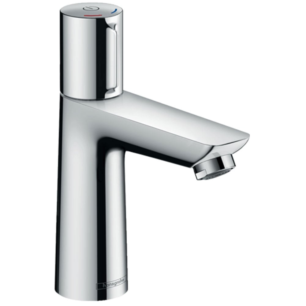 Hansgrohe Talis Select E Chrome Basin Mixer Tap 110 Without Waste