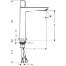 hansgrohe-talis-select-e-chrome-basin-mixer-tap-240-without-waste-