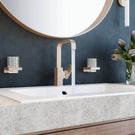 hansgrohe-metropol-brushed-bronze-basin-mixer-tap-230-with-push-open-waste-