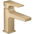hansgrohe-metropol-brushed-bronze-basin-mixer-tap-100-with-push-open-waste-