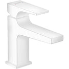 hansgrohe-metropol-matt-white-single-lever-basin-mixer-tap-100-with-push-open-waste-