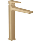 hansgrohe-metropol-brushed-bronze-basin-mixer-tap-260-with-push-open-waste-
