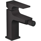 hansgrohe-metropol-matt-black-single-lever-bidet-mixer-tap-with-push-open-waste-