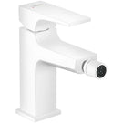 hansgrohe-metropol-matt-white-single-lever-bidet-mixer-tap-with-push-open-waste-
