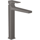hansgrohe-metropol-brushed-black-chrome-basin-mixer-tap-260-with-push-open-waste-