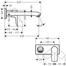 hansgrohe-metris-chrome-concealed-single-lever-basin-mixer-tap-with-225mm-spout-