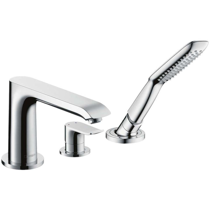 hansgrohe-metris-chrome-3-hole-rim-mounted-single-lever-chrome-bath-mixer-tap-