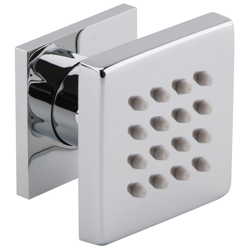 Hudson Reed Tec Crosshead Thermostatic Shower Valve, Fixed Head & Body Jets