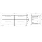 hudson-reed-quartet-gloss-grey-mist-1440mm-double-cabinet--worktop-qua015lsw-