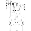 hansgrohe-metris-chrome-exposed-single-lever-manual-shower-mixer-valve-