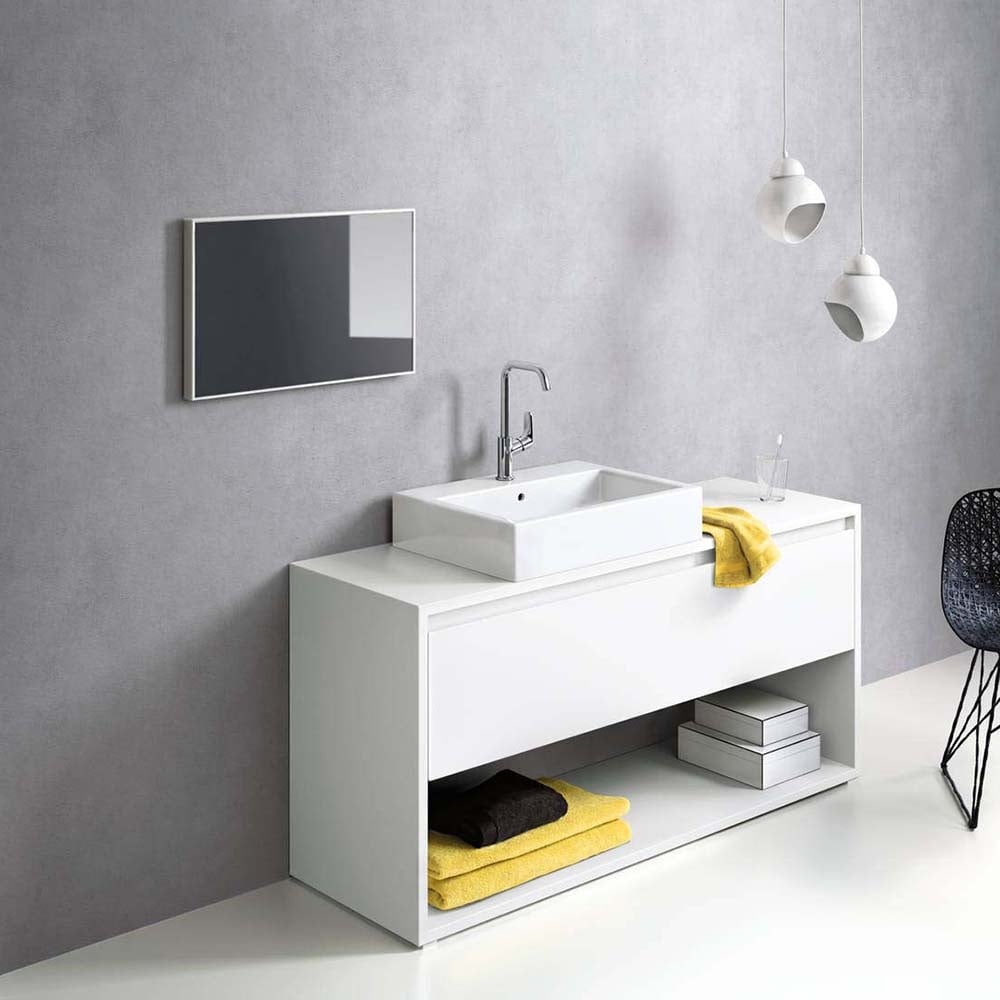 Hansgrohe Focus Chrome Single Lever Basin Mixer Tap 240 With Swivel Spout and Pop-Up Waste