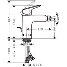 hansgrohe-logis-chrome-single-lever-bidet-mixer-tap-100-with-pop-up-waste-