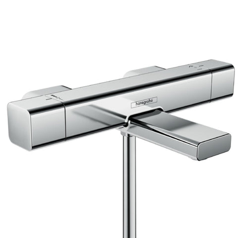 Hansgrohe Ecostat E Chrome Exposed Thermostatic Bath Valve With Spout